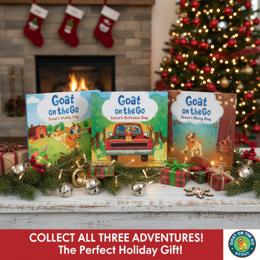 christmas books
goat on the go series